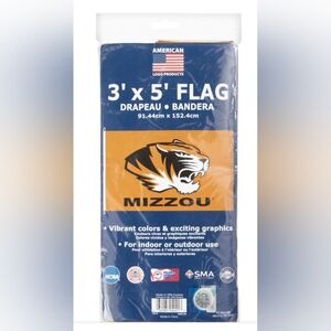Mizzou Tigers Flag (Tiger Emblem) Wincraft Gold NCAA